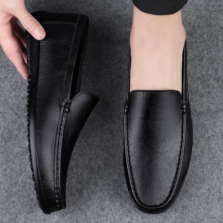 Valemar Leren Loafers – Luxe en Tijdloze Herenschoenen