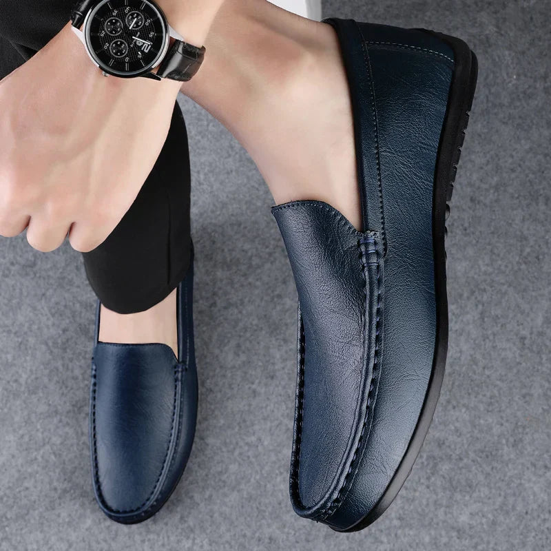Valemar Leren Loafers – Luxe en Tijdloze Herenschoenen