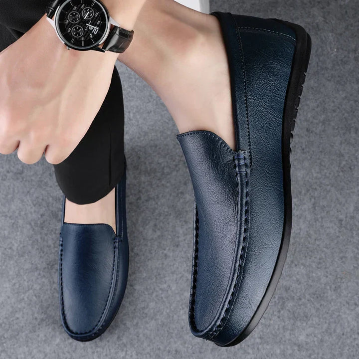 Valemar Leren Loafers – Luxe en Tijdloze Herenschoenen