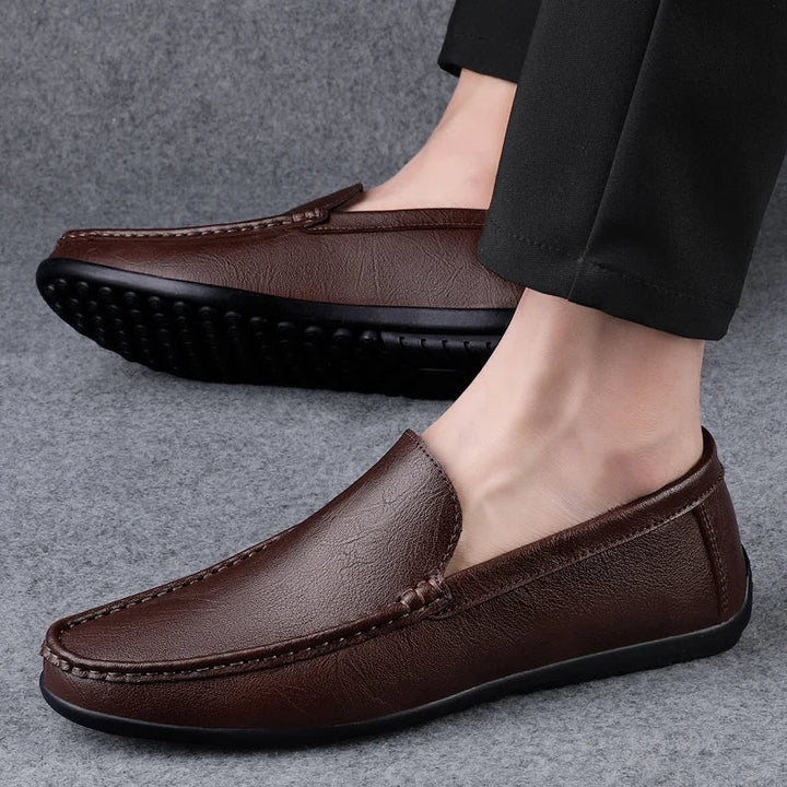 Valemar Leren Loafers – Luxe en Tijdloze Herenschoenen