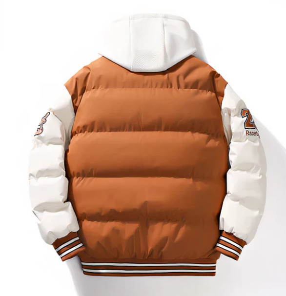 Nilo Bomberjack – Moderne Herenjas met Verwijderbare Capuchon