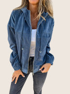 Arielle | Veste Décontractée à Capuche Zippée