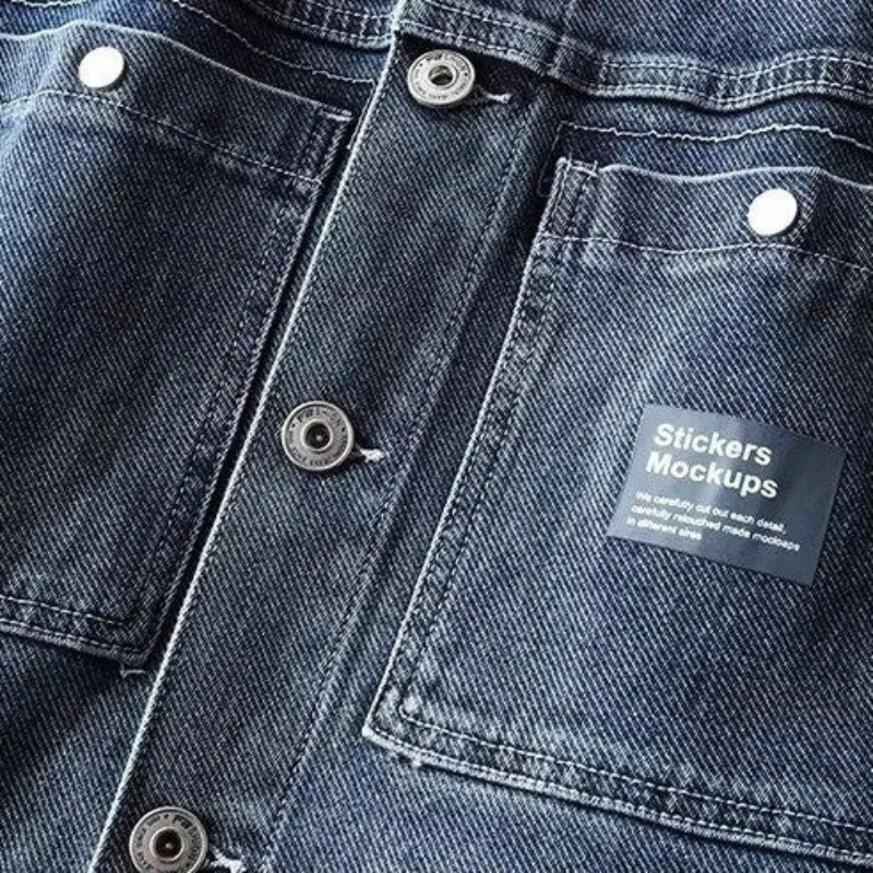 Denim Button Up Jack – Stoer, Tijdloos en Veelzijdig