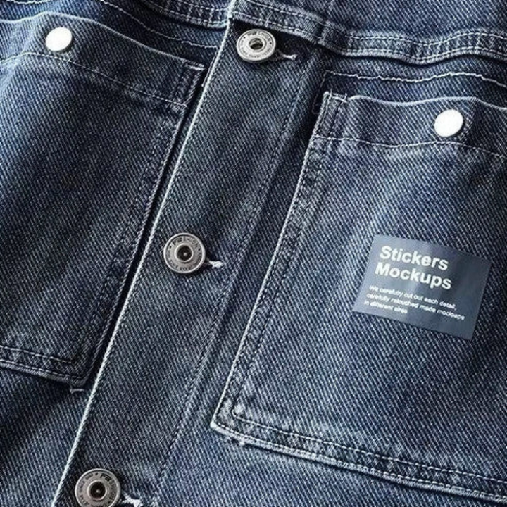 Denim Button Up Jack – Stoer, Tijdloos en Veelzijdig