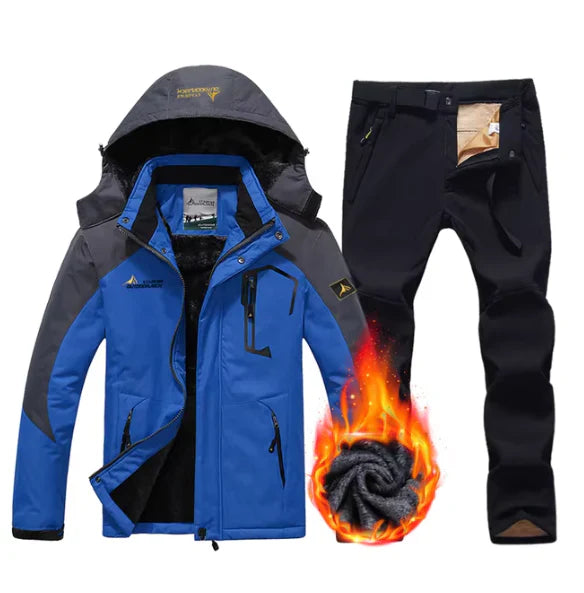 Brennick Ski-Set – Waterdichte Heren Ski Outfit met Isolerende Binnenlaag