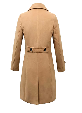 Callum Winterjas – Stijlvolle Herenjas met Dubbele Knopenrij en Warmte