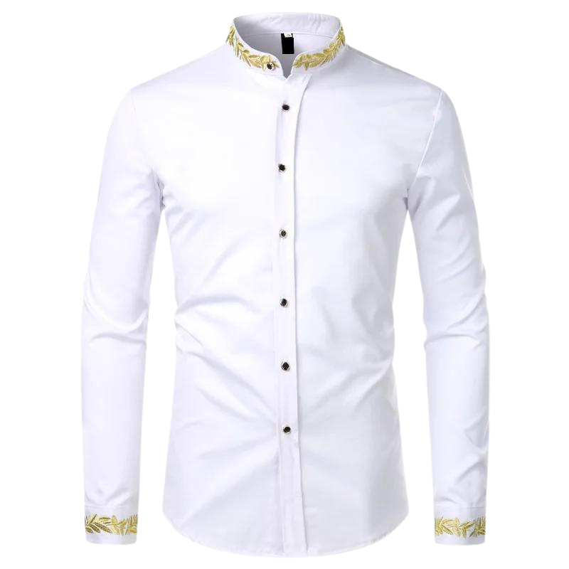 Dorian Blouse voor Heren – Tijdloze Griekse Elegantie in Moderne Vorm