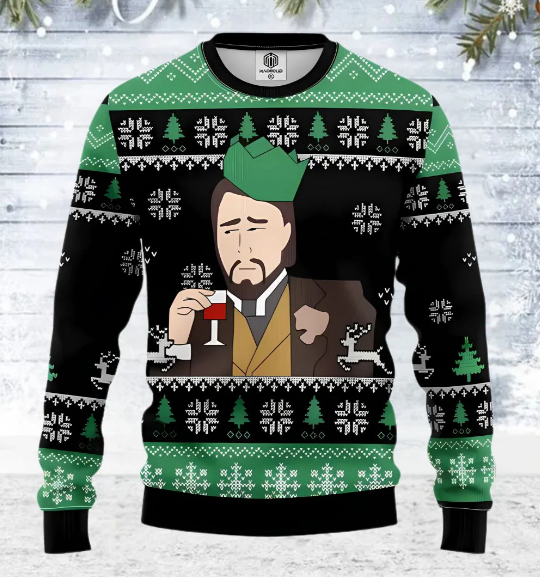 Kaelen Kersttrui – Comfortabele Vrolijke Herentrui voor de Feestdagen