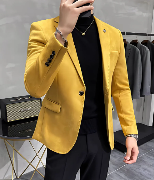 Alaric Blazerjas – Stijlvolle Comfortabele Herenjas voor de Winter