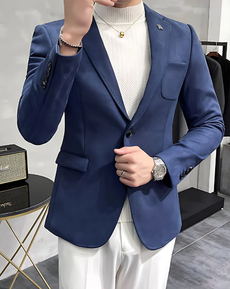 Alaric Blazerjas – Stijlvolle Comfortabele Herenjas voor de Winter