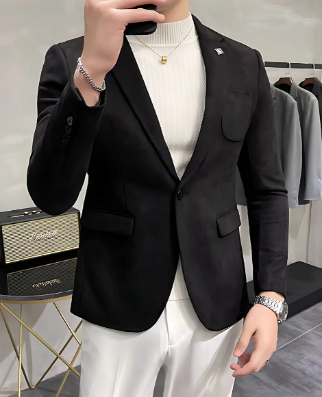 Alaric Blazerjas – Stijlvolle Comfortabele Herenjas voor de Winter