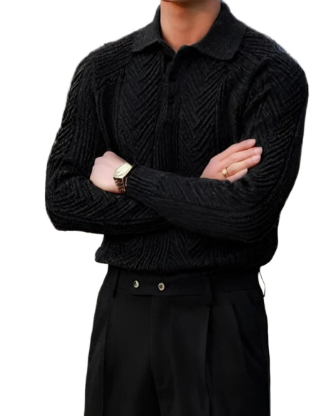 Alban Herentrui – Warme Comfortabele Gebreide Trui voor de Winter