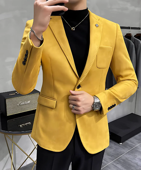 Alaric Blazerjas – Stijlvolle Comfortabele Herenjas voor de Winter