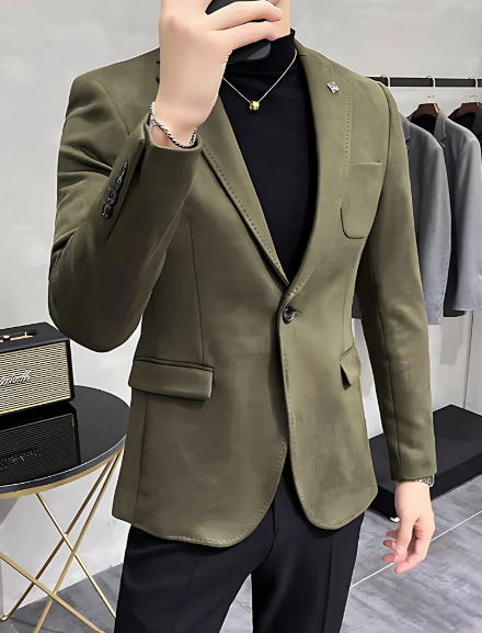 Alaric Blazerjas – Stijlvolle Comfortabele Herenjas voor de Winter