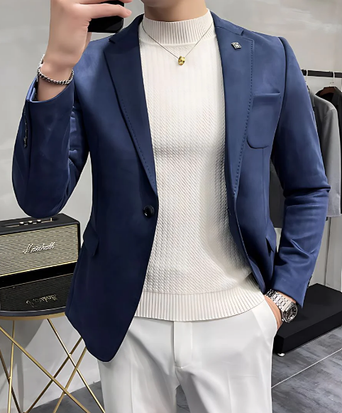 Alaric Blazerjas – Stijlvolle Comfortabele Herenjas voor de Winter