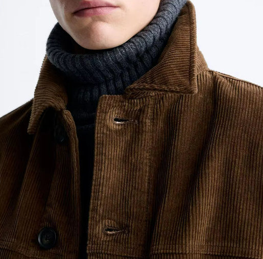 Malrik Corduroy Jas – Stijlvolle Comfortabele Herenjas