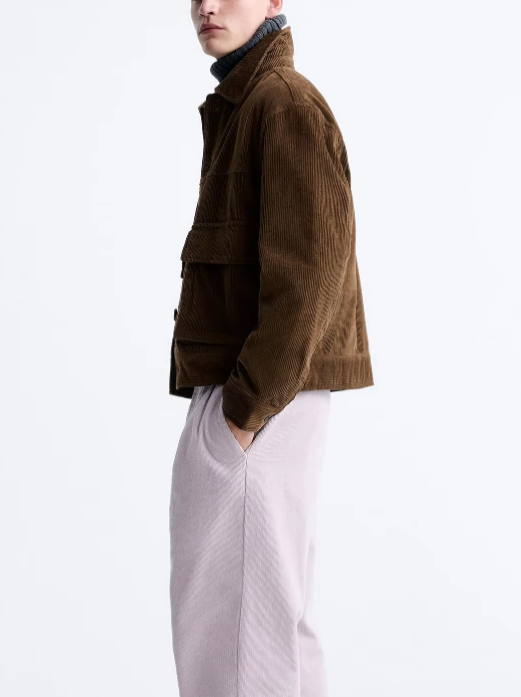 Malrik Corduroy Jas – Stijlvolle Comfortabele Herenjas