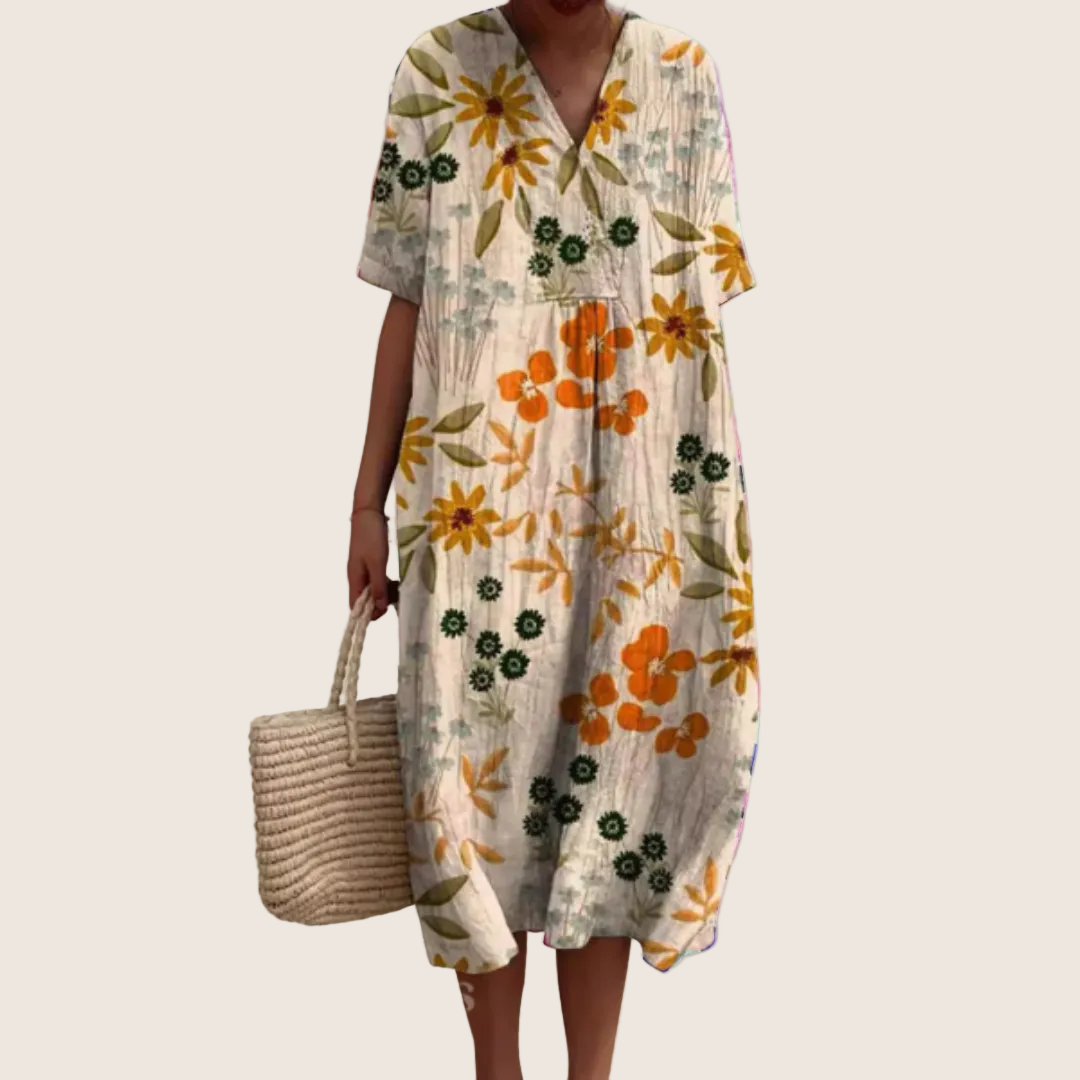 Nicole | Robe d’Été à Fleurs