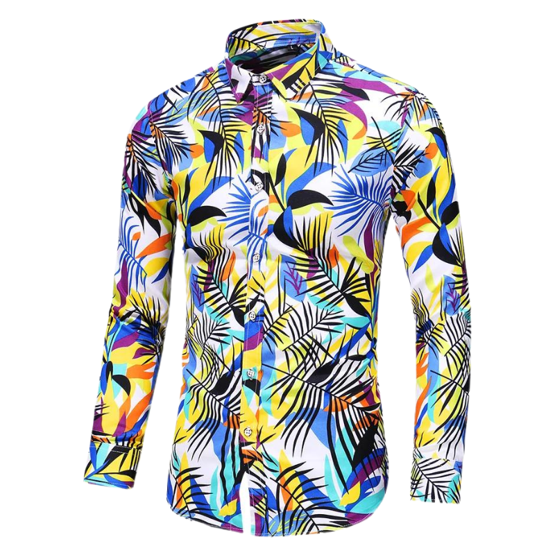 Jona Trouw Lente Blouse voor Heren – Lichte Elegantie voor een Onvergetelijke Dag