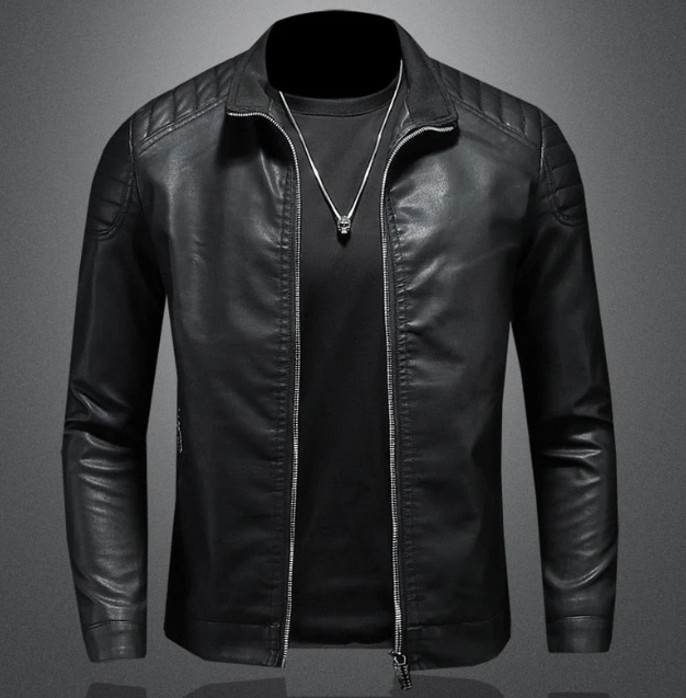 Harvey Leren Herenjas – Klassieke Stijl met Moderne Functionaliteit