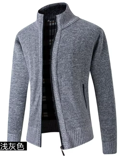 Caius Trui – Stijlvolle Comfortabele Heren Trui met Halve Rits