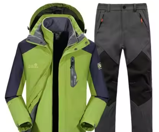 Aldric Outdoor Set – Stijlvolle Heren Outdoor Outfit met Isolerende Voering