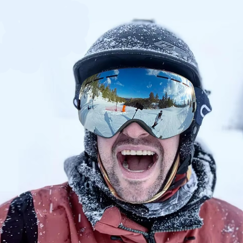 Silvano Ski Goggles – Anti-Condens Skibril met UV-Bescherming