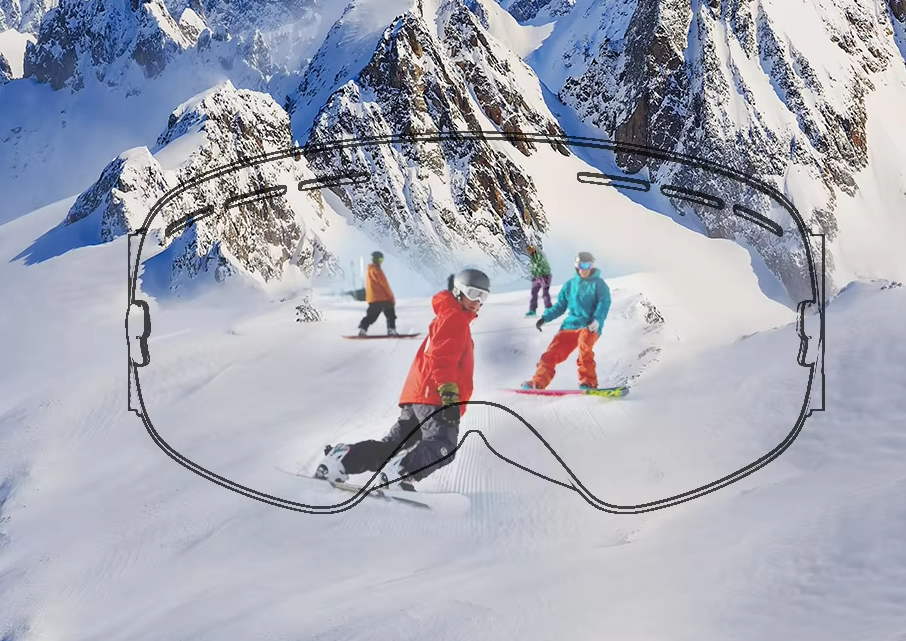 Silvano Ski Goggles – Anti-Condens Skibril met UV-Bescherming