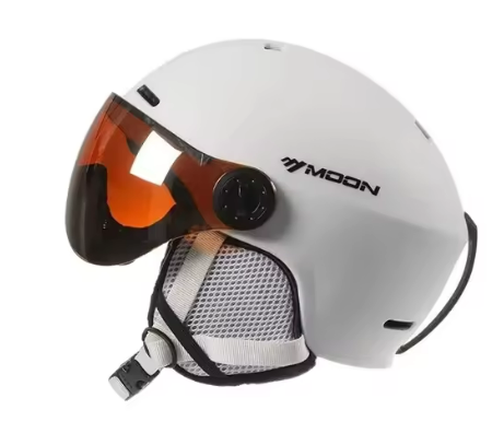 Moderne Severus Skihelm met Geïntegreerd Vizier