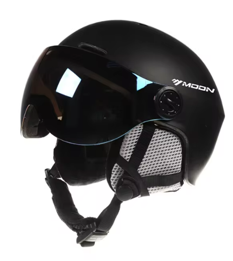 Moderne Severus Skihelm met Geïntegreerd Vizier