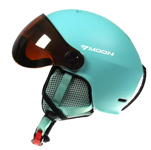 Moderne Severus Skihelm met Geïntegreerd Vizier