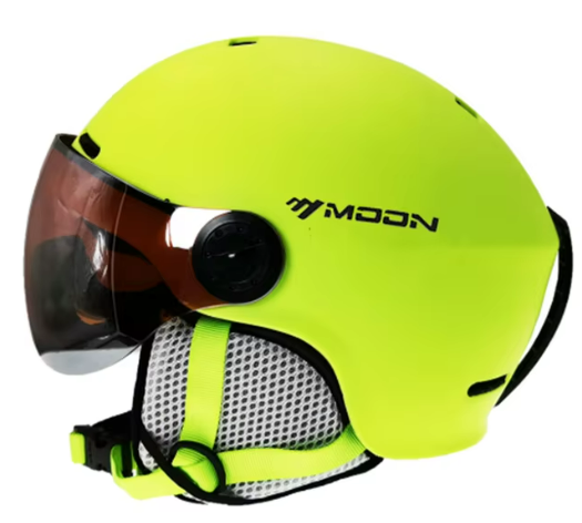 Moderne Severus Skihelm met Geïntegreerd Vizier