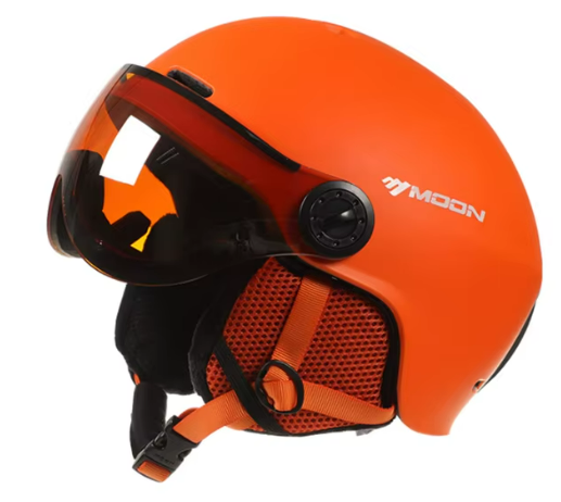 Moderne Severus Skihelm met Geïntegreerd Vizier