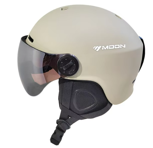 Moderne Severus Skihelm met Geïntegreerd Vizier