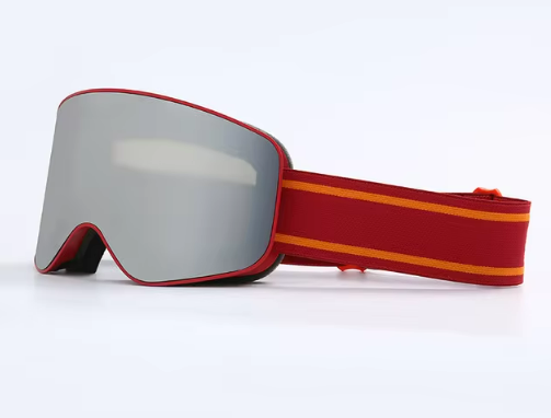 Straton Skibril – Stijlvolle Skibril met UV-Bescherming en Panoramisch Zicht voor Wintersport