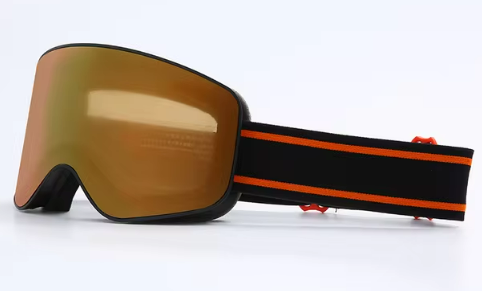 Straton Skibril – Stijlvolle Skibril met UV-Bescherming en Panoramisch Zicht voor Wintersport