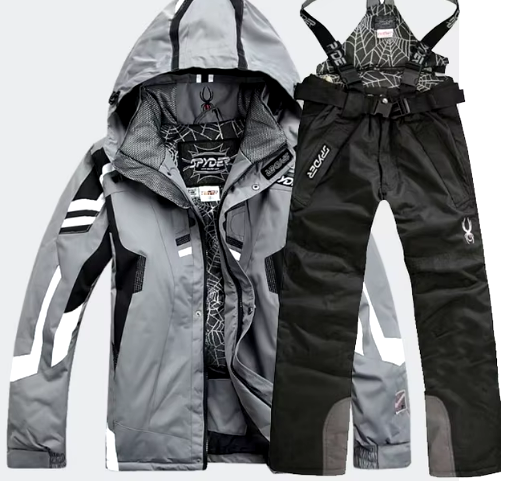 Malrik Skiset – Stijlvolle Functionele Heren Ski Jas en Broek voor Wintersport