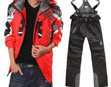 Malrik Skiset – Stijlvolle Functionele Heren Ski Jas en Broek voor Wintersport