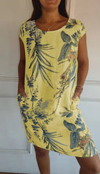 Sorelle | Robe Fluide Imprimée à Poches