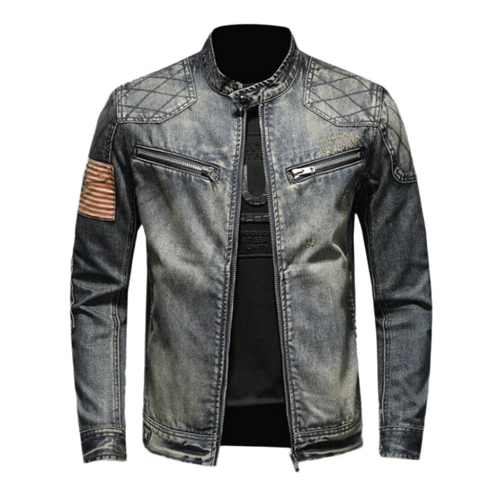 Daxon Heren Spijkerjas – Tijdloos Denim Jack met Moderne Pasvorm