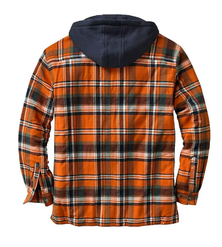 Davor Herenjas – Geruite Jas met Warme Voering en Capuchon