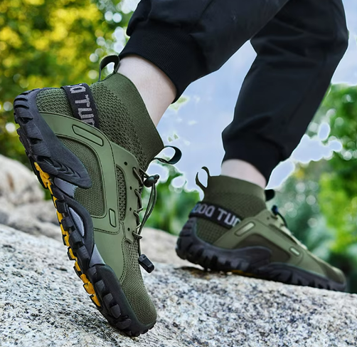 Hale - Duurzame Outdoor Schoenen voor Heren met Ademend Mesh