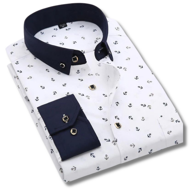 Lorcan Hawaii Print Blouse voor Heren – Zomerse Stijl met Exotische Flair