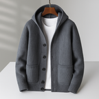 Gabriel | Cardigan Côtelé Élégant