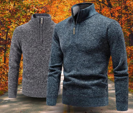 Hadrian Fluwelen Gebreide Heren Trui – Zacht, Warm & Stijlvol