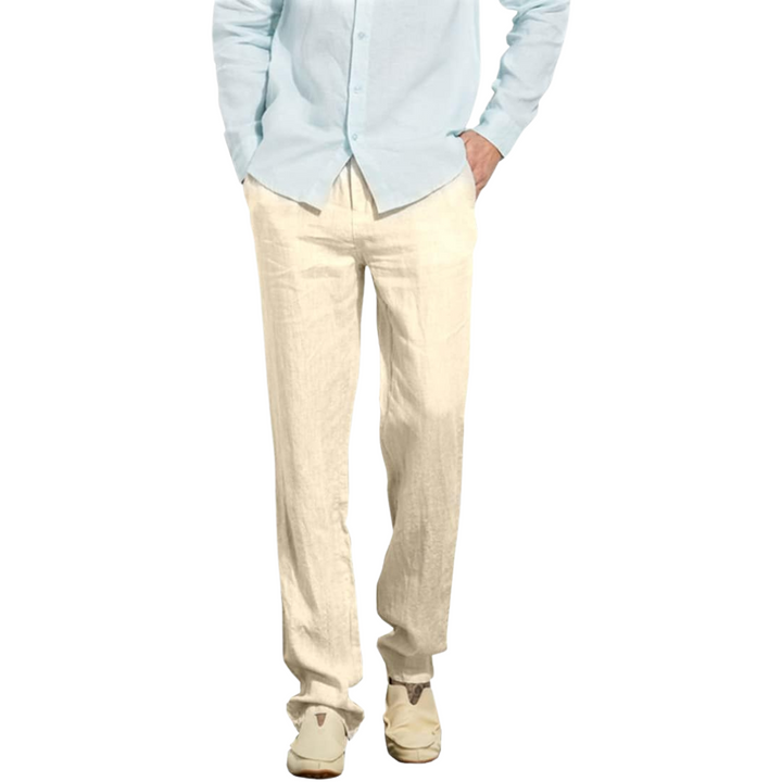 Nolan – Linnen Broek Voor Heren Met Verfijnde Casual Stijl Voor De Zomer