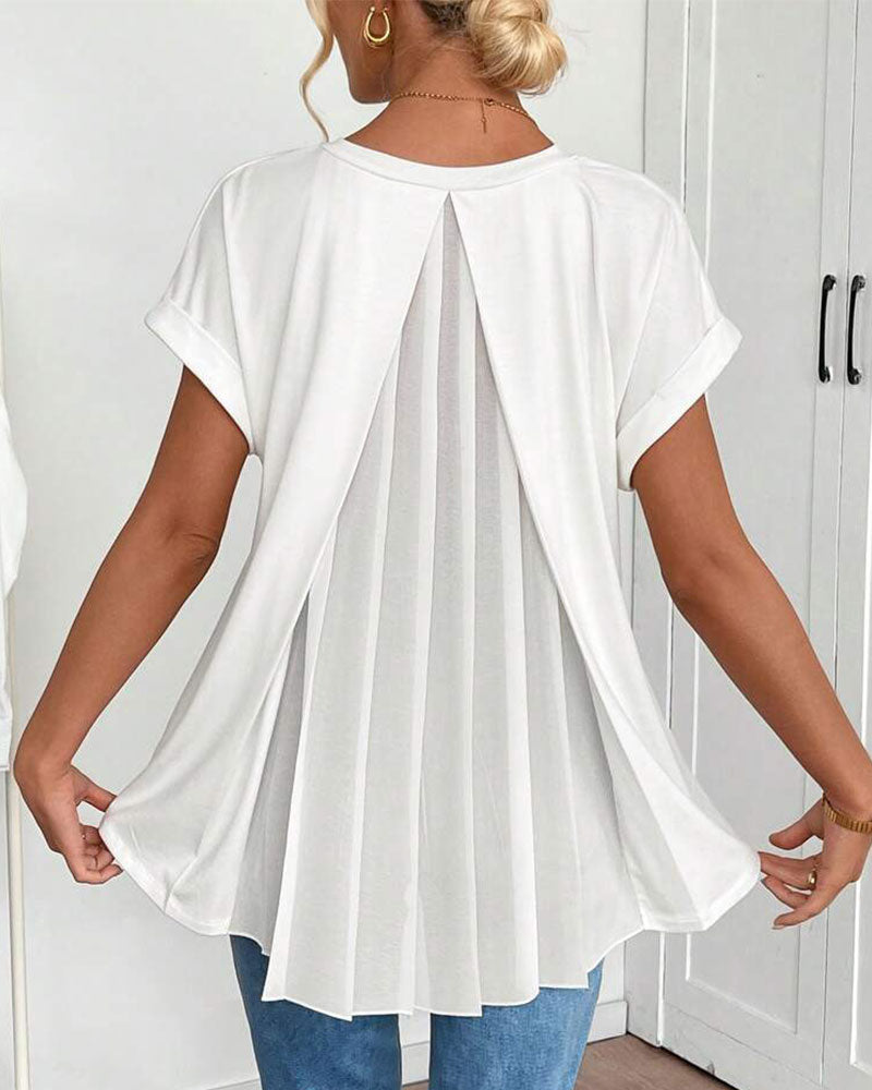 Elira | T-shirt Fluide à Col V