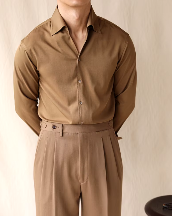 Corwyn Heren Overhemd – Elegant Shirt met Tijdloze Snit en Verfijnde Kraag