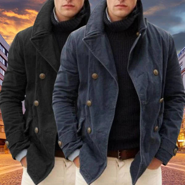 Finnian Dubbelrijig Herenjack – Klassiek Jack met Slanke Pasvorm