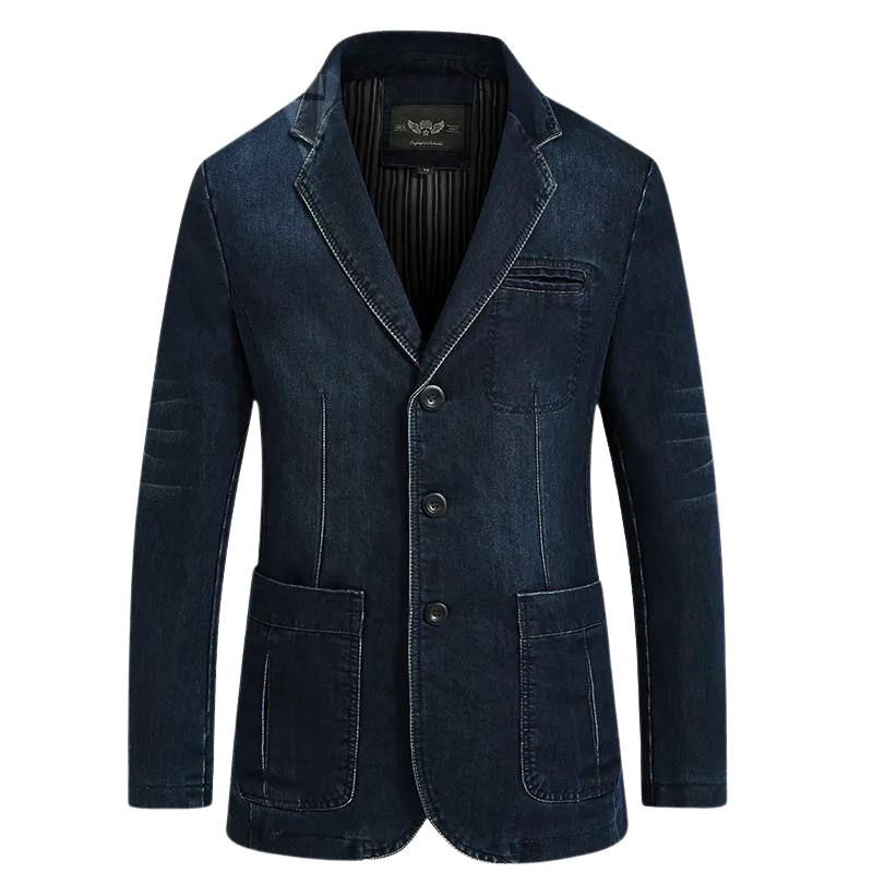 John denim lente blazer – casual klasse voor het nieuwe seizoen